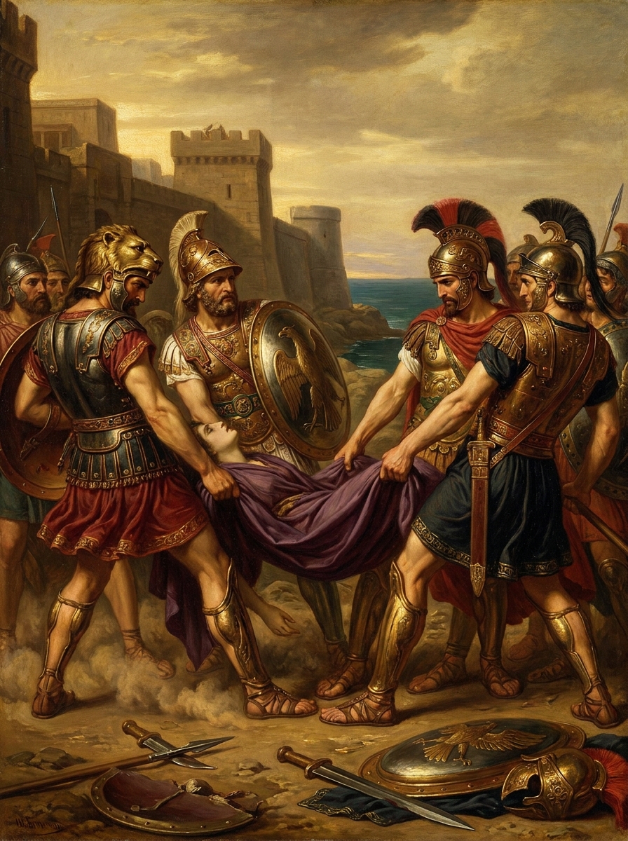 The Fight over Patroclus