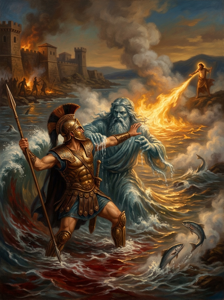 The Fight at the River