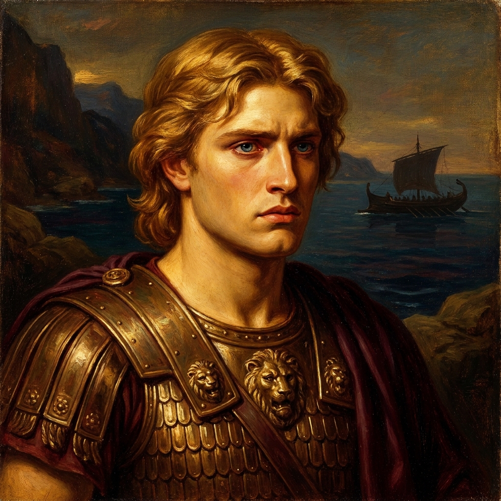 Achilles — Greatest warrior of the Greeks, son of Peleus and the goddess Thetis