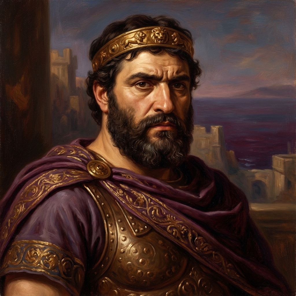 Agamemnon — King of Mycenae, commander-in-chief of the Greek expedition