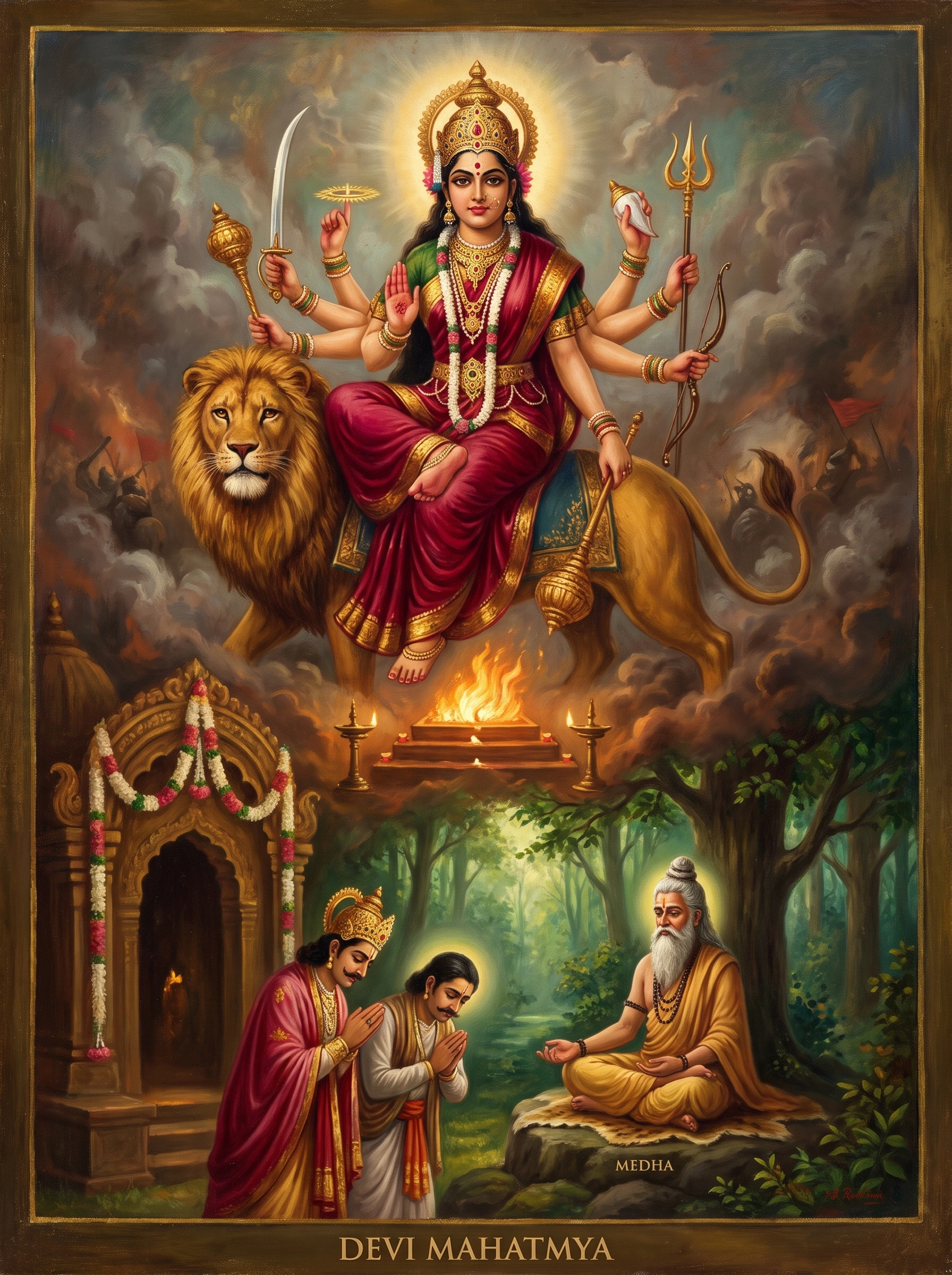 The Two Seekers and the Goddess