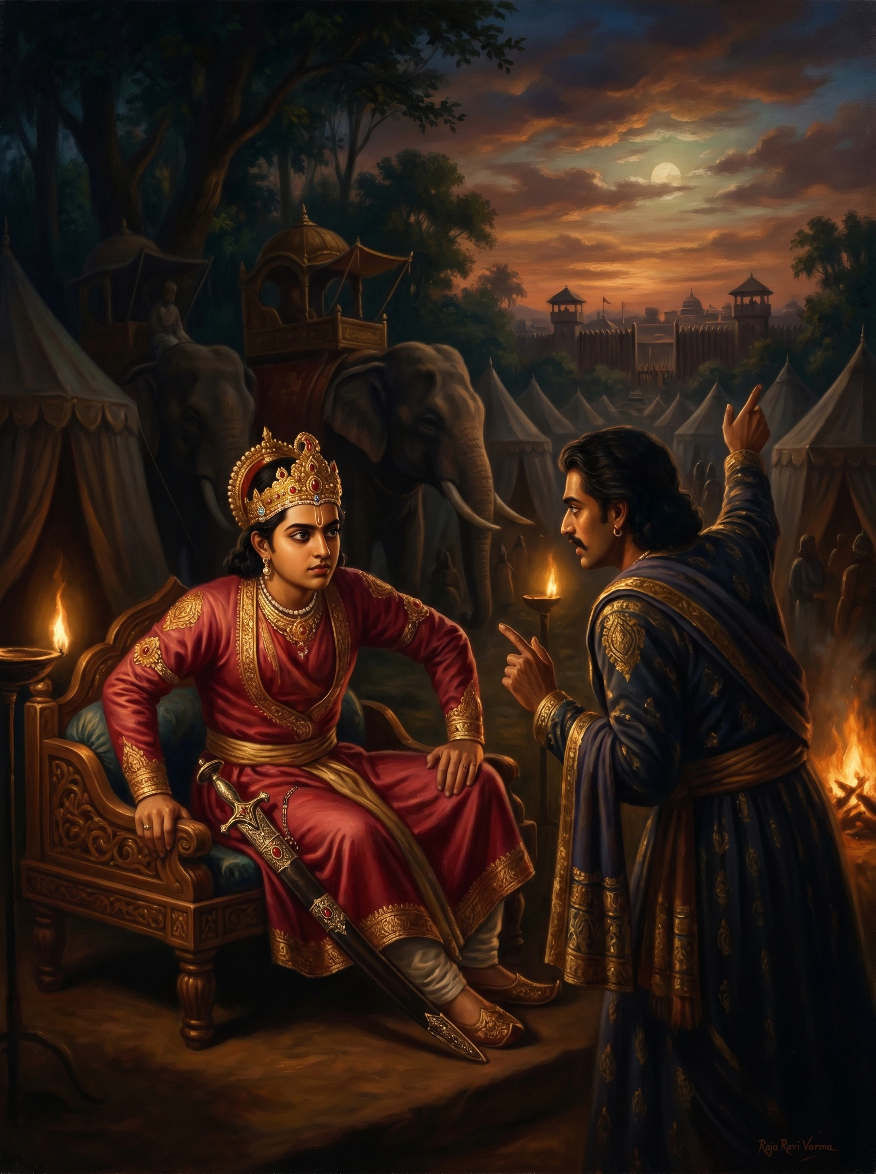 Act IV — Rakshasa's Activities