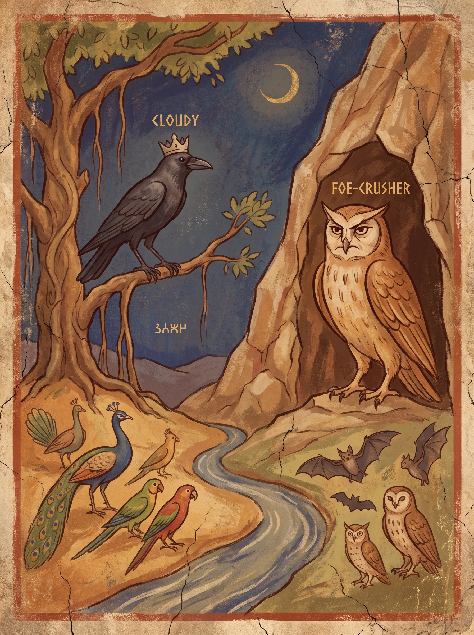 Crows and Owls