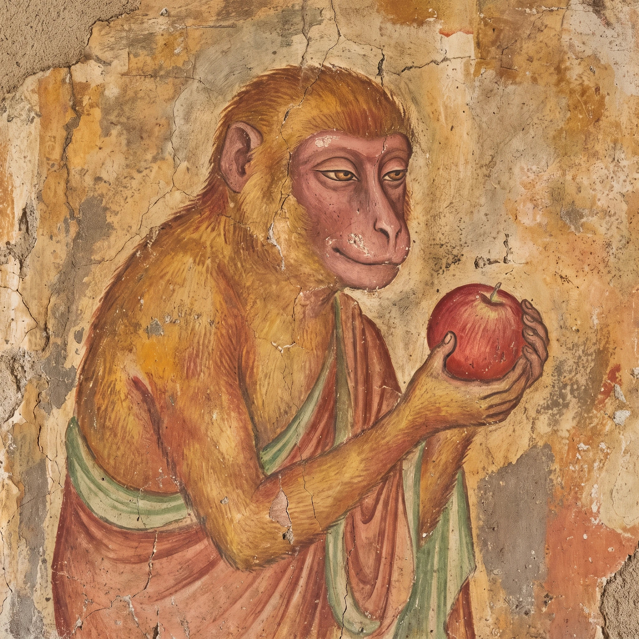 Red-Face the Monkey