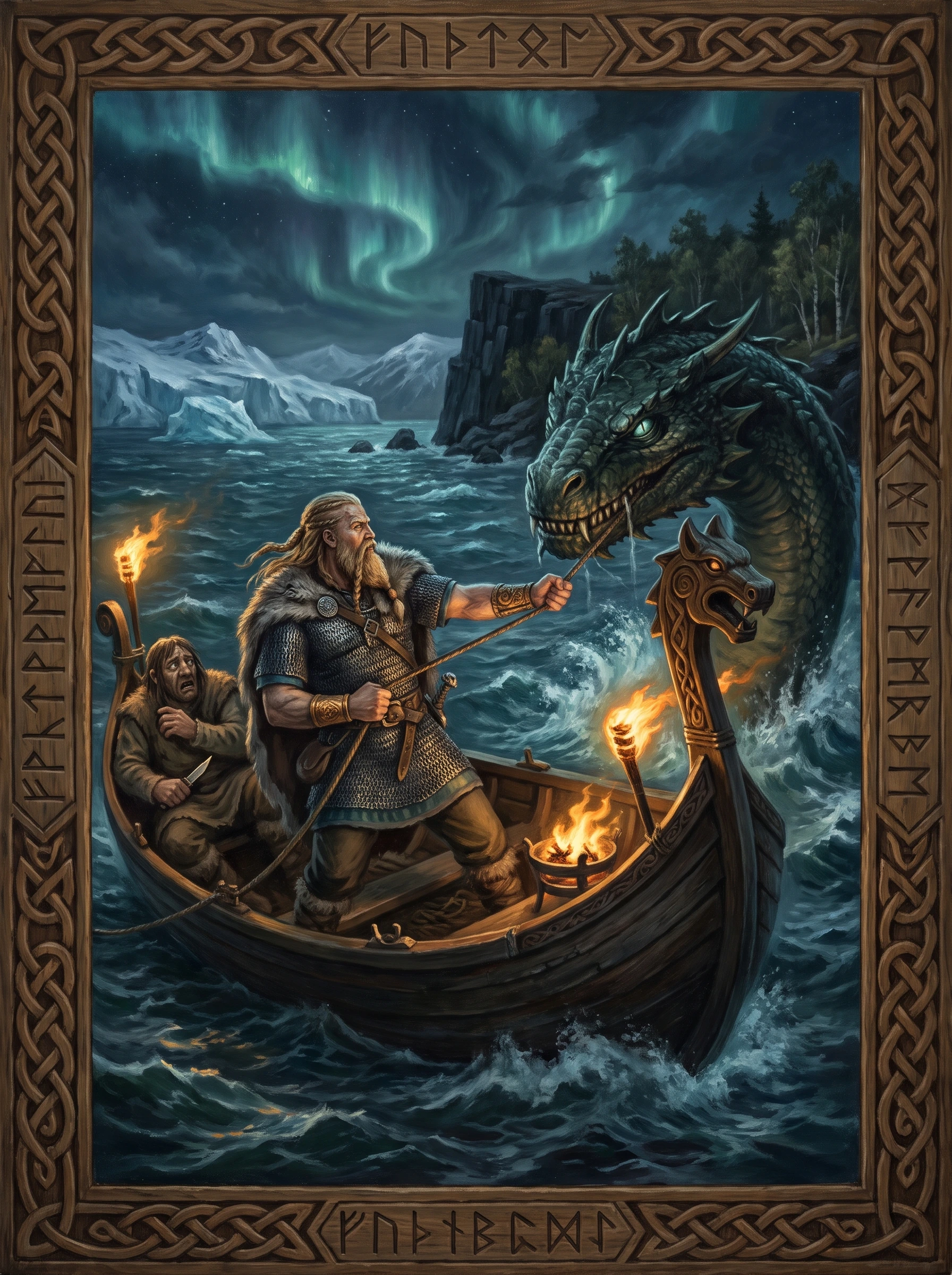 Fishing for the World Serpent