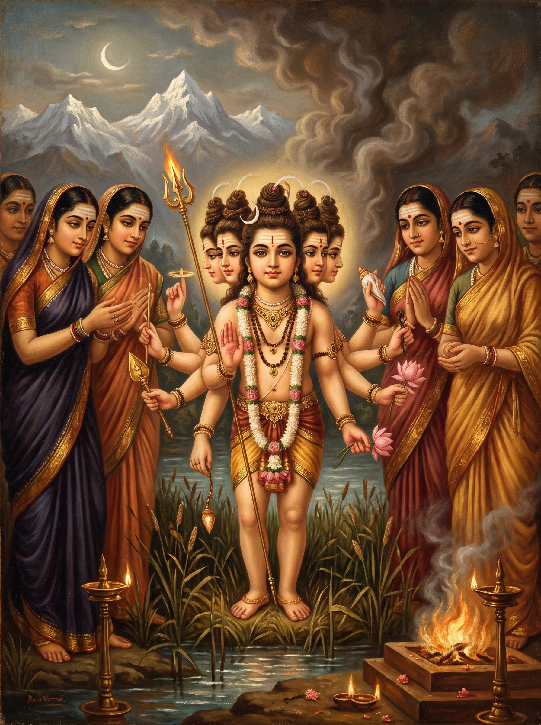 The Birth of Kartikeya