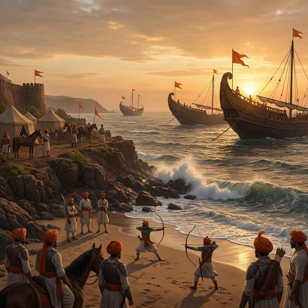 The Maratha Army and Navy