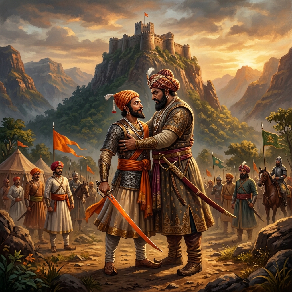 The Death of Afzal Khan