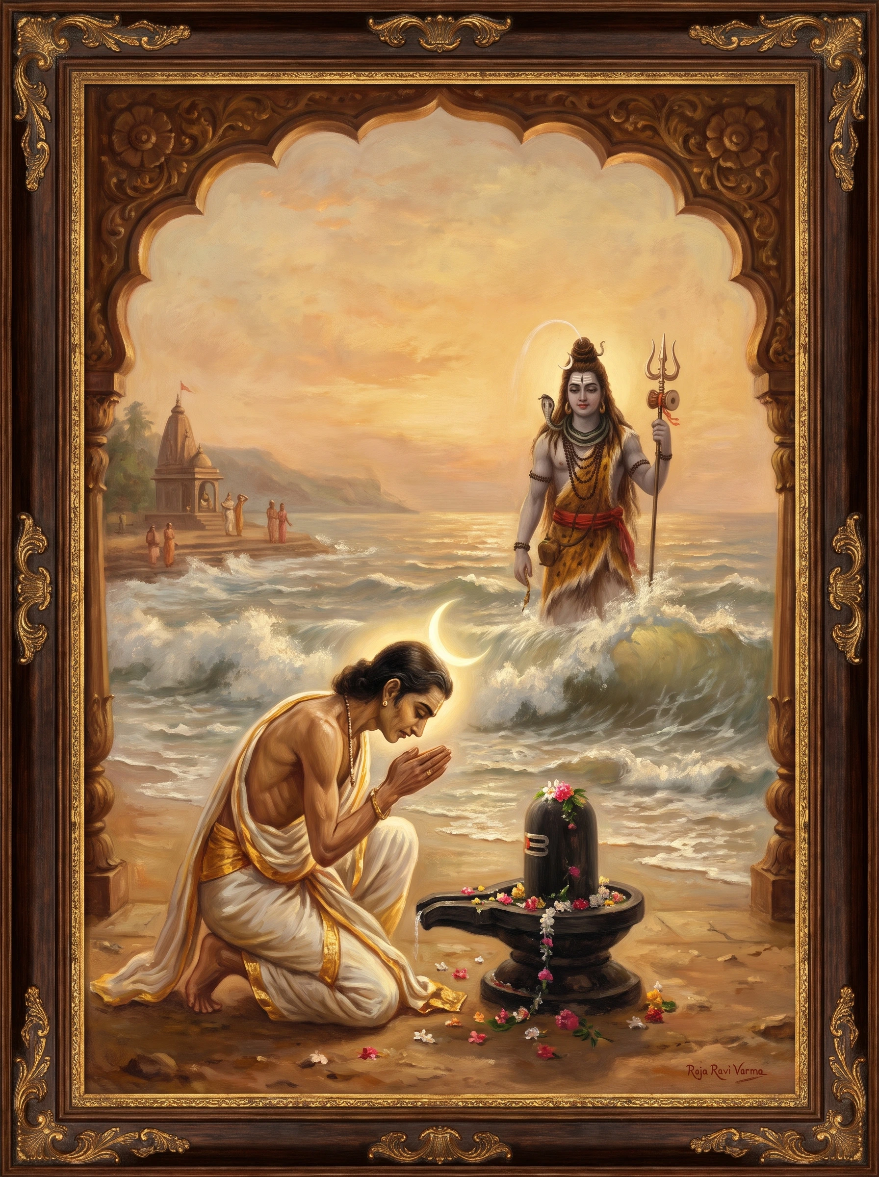 Somnath and the Moon