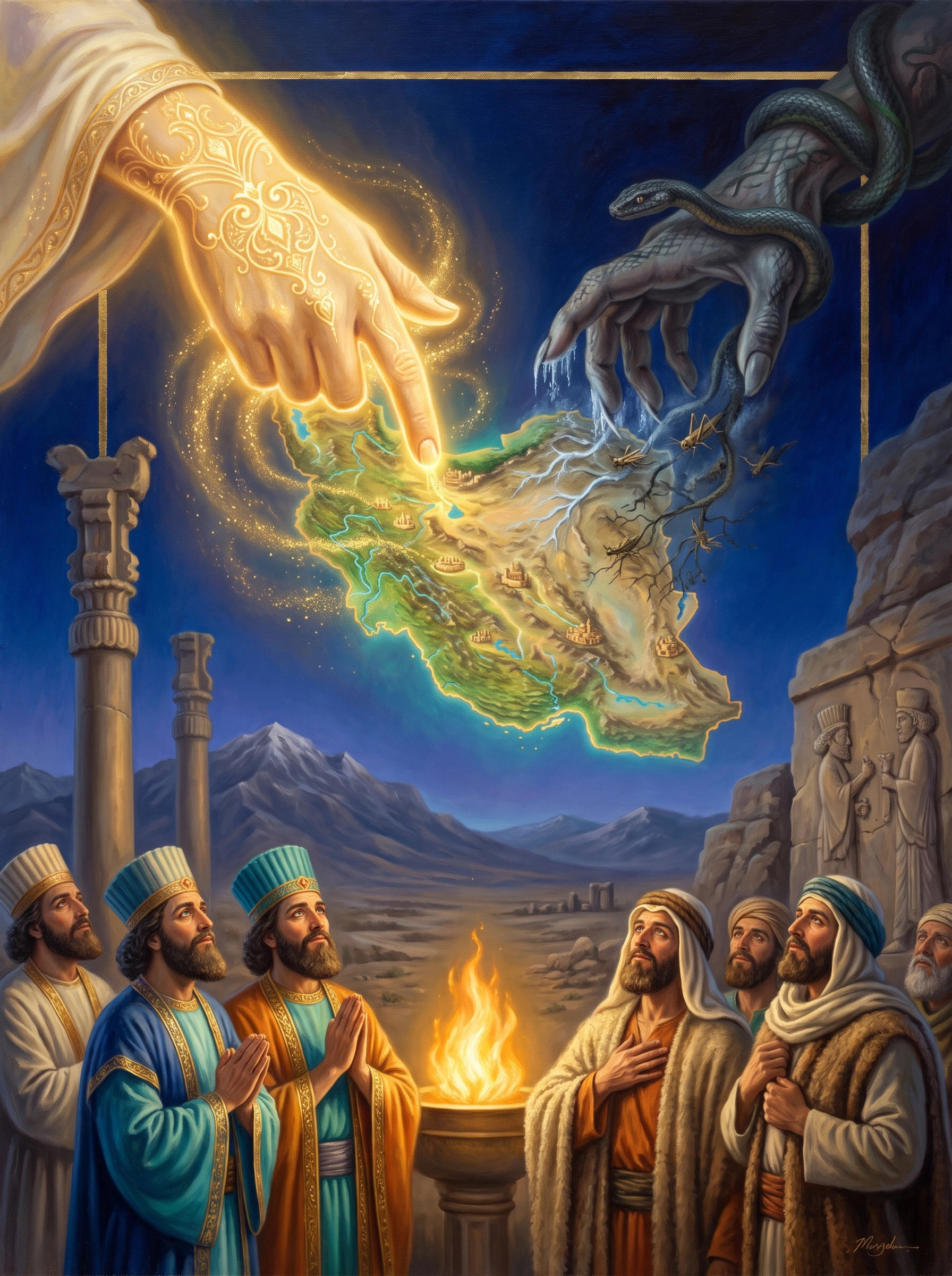 The Sixteen Perfect Lands
