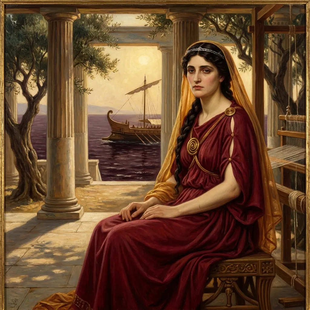 Penelope — Queen of Ithaca — the one who waits